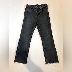 BDG Kick Flare High Rise Cropped Jeans, Women’s 28, Black, Very Nice LN!
